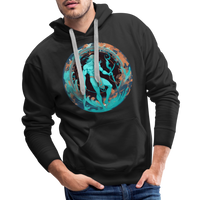 Thumbnail for Men’s Mythical Aquarius Premium Hoodie - black