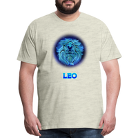 Thumbnail for Men's Leo Premium T-Shirt - heather oatmeal