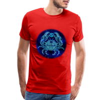 Thumbnail for Men's Stellar Cancer Premium T-Shirt - red