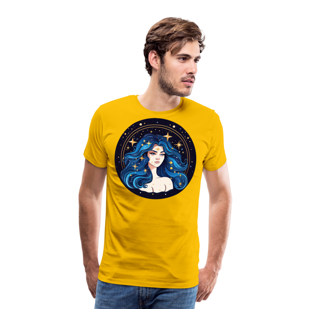 Men's Magic Virgo Premium T-Shirt - sun yellow