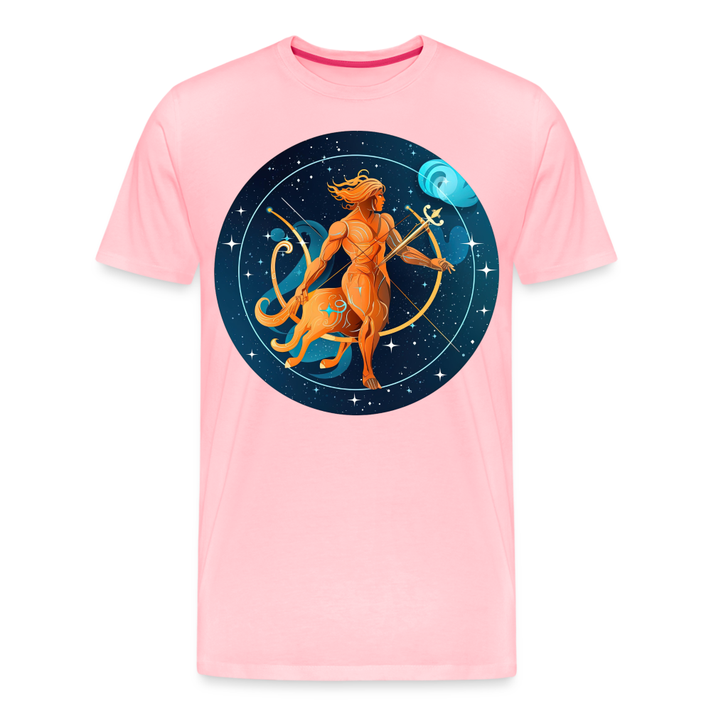 Men's Mythical Sagittarius Premium T-Shirt - pink