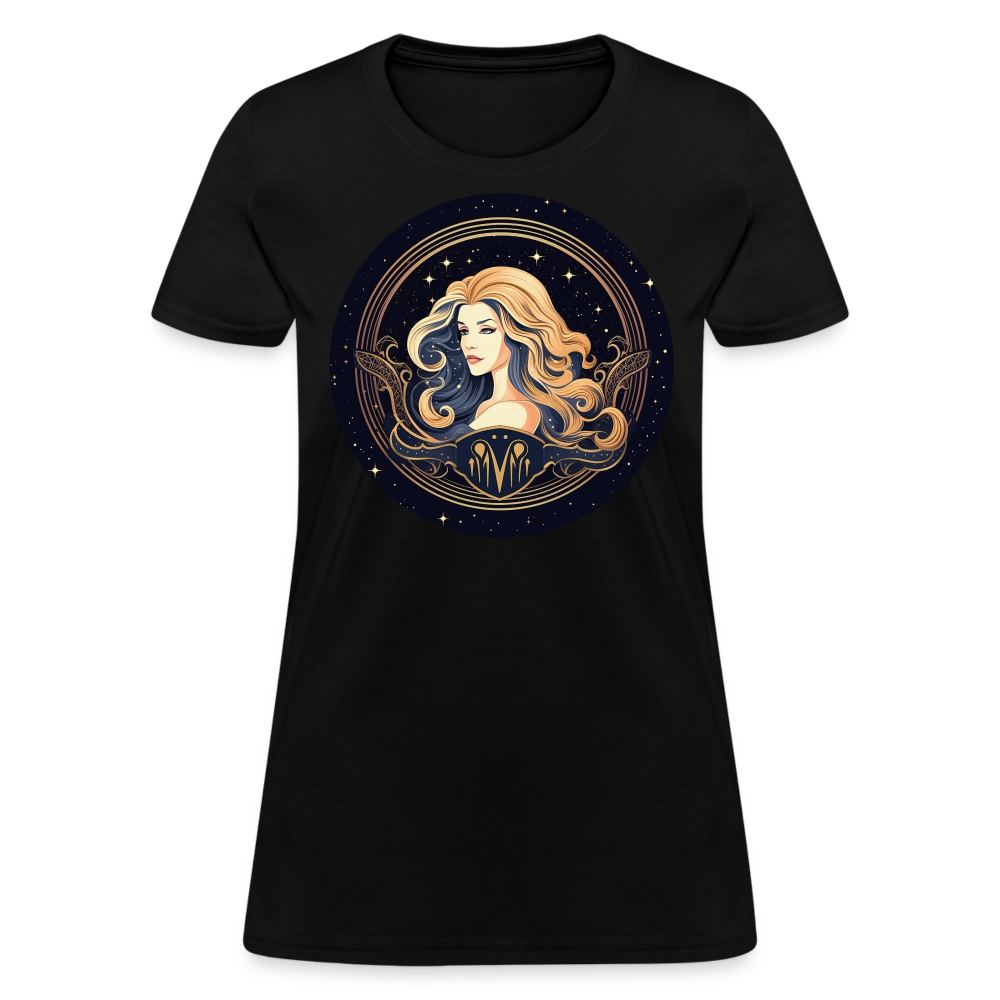 Women's Mystic Virgo T-Shirt - black