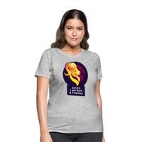 Thumbnail for Women's Glow Aries T-Shirt - heather gray