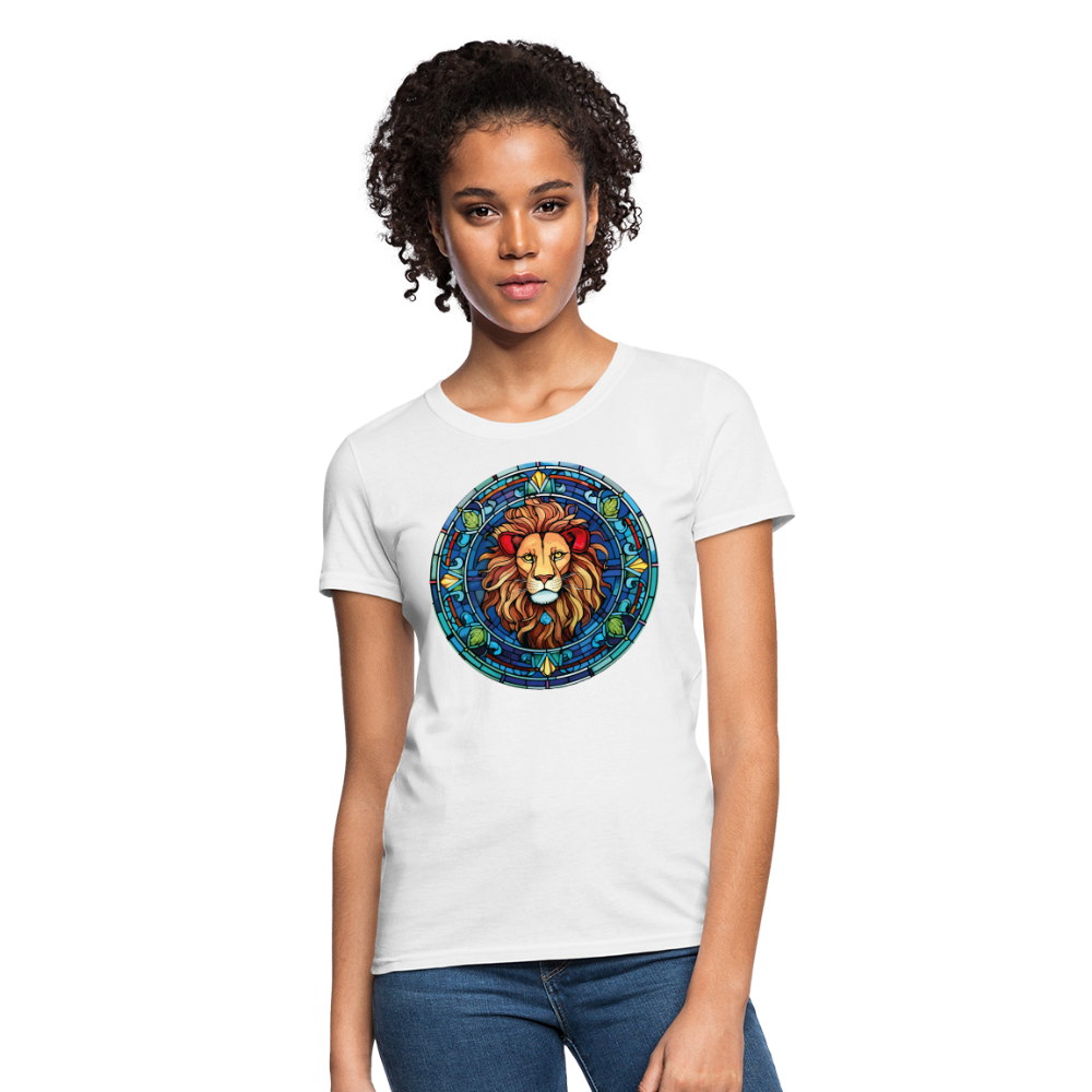 Women's Mosaic Leo T-Shirt - white