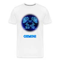 Thumbnail for Men's Gemini Premium T-Shirt - white