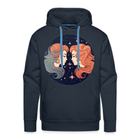 Thumbnail for Men’s Mystic Gemini Premium Hoodie - navy