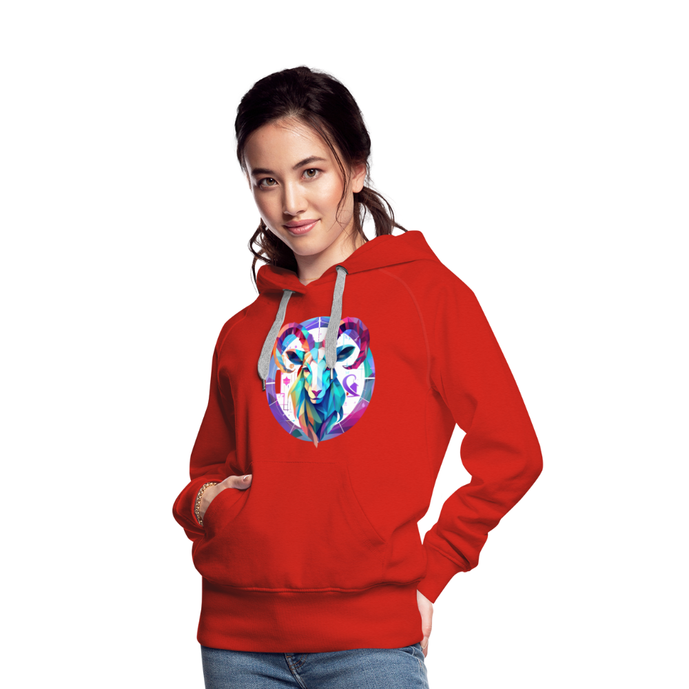 Women’s Mythical Aries Premium Hoodie - red