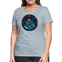 Thumbnail for Women’s Magic Sagittarius Premium T-Shirt - heather ice blue