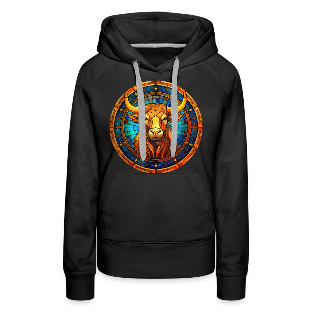 Women’s Mosaic Taurus Premium Hoodie - black