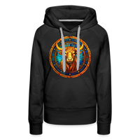 Thumbnail for Women’s Mosaic Taurus Premium Hoodie - black