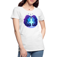 Thumbnail for Women’s Magic Gemini Premium T-Shirt - white