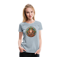 Thumbnail for Women’s Mythical Virgo Premium T-Shirt - heather ice blue