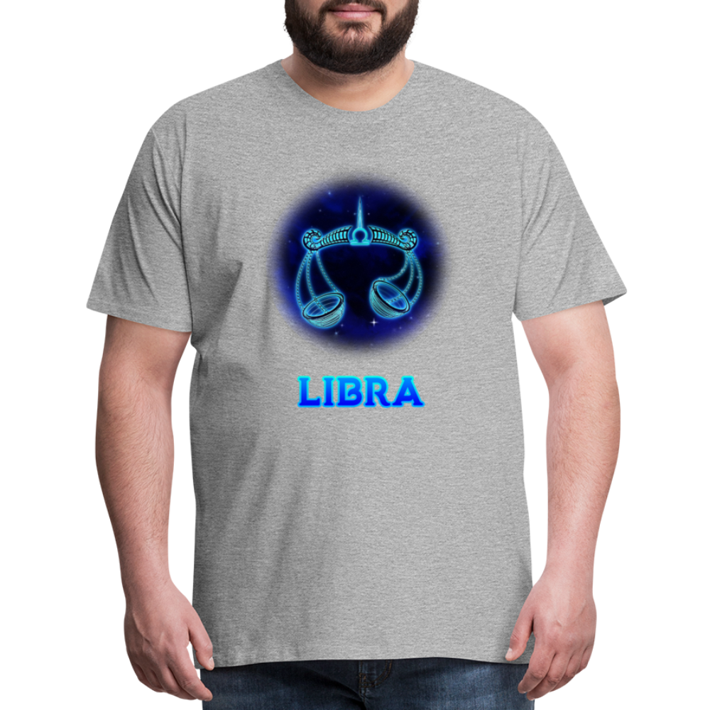 Men's Libra Premium T-Shirt - heather gray