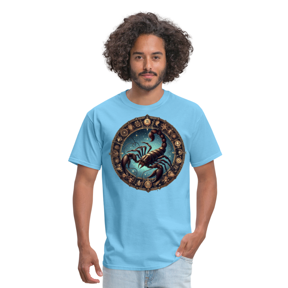 Men's Mythical Scorpio Classic T-Shirt - aquatic blue