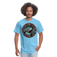 Thumbnail for Men's Mythical Scorpio Classic T-Shirt - aquatic blue