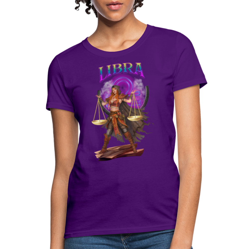 Astral Libra Women's T-Shirt - purple