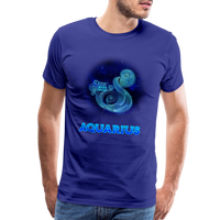 Thumbnail for Men's Aquarius Premium T-Shirt - royal blue