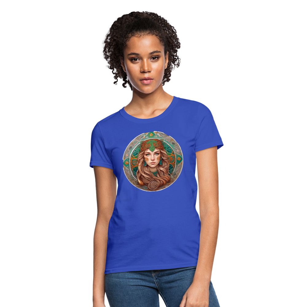 Women's Mythical Virgo T-Shirt - royal blue