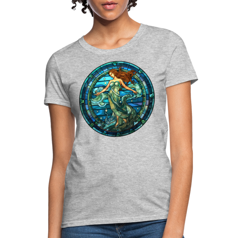 Women's Mosaic Aquarius T-Shirt - heather gray