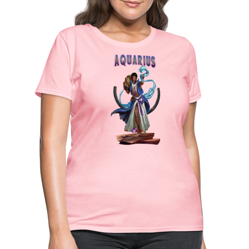 Women's Astral Aquarius T-Shirt - pink