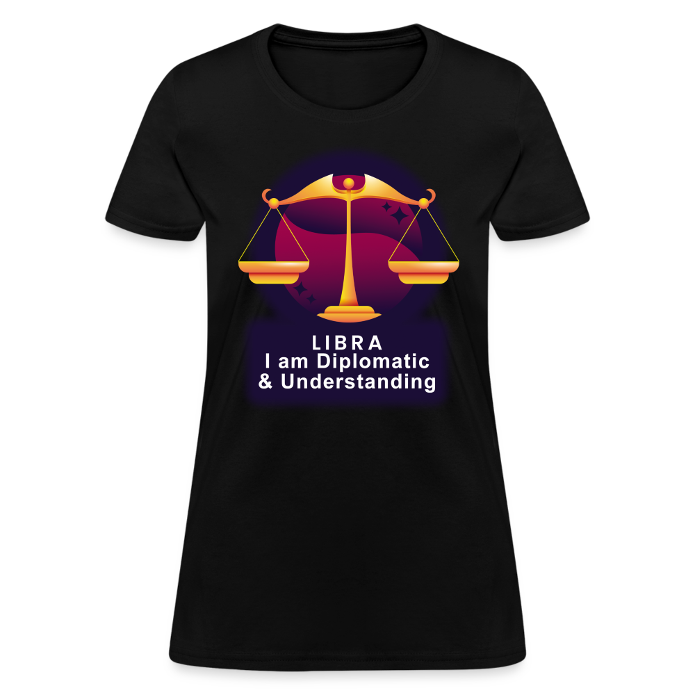 Women's Glow Libra T-Shirt - black