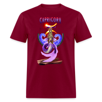 Thumbnail for Men's Astral Capricorn Classic T-Shirt - burgundy