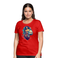 Thumbnail for Women’s Mythical Aquarius Premium T-Shirt - red