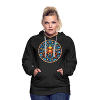 Thumbnail for Women’s Mosaic Cancer Premium Hoodie - black