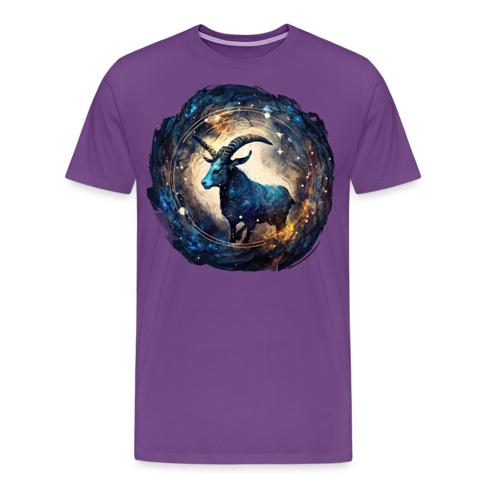 Men's Mythical Capricorn Premium T-Shirt - purple