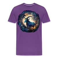 Thumbnail for Men's Mythical Capricorn Premium T-Shirt - purple