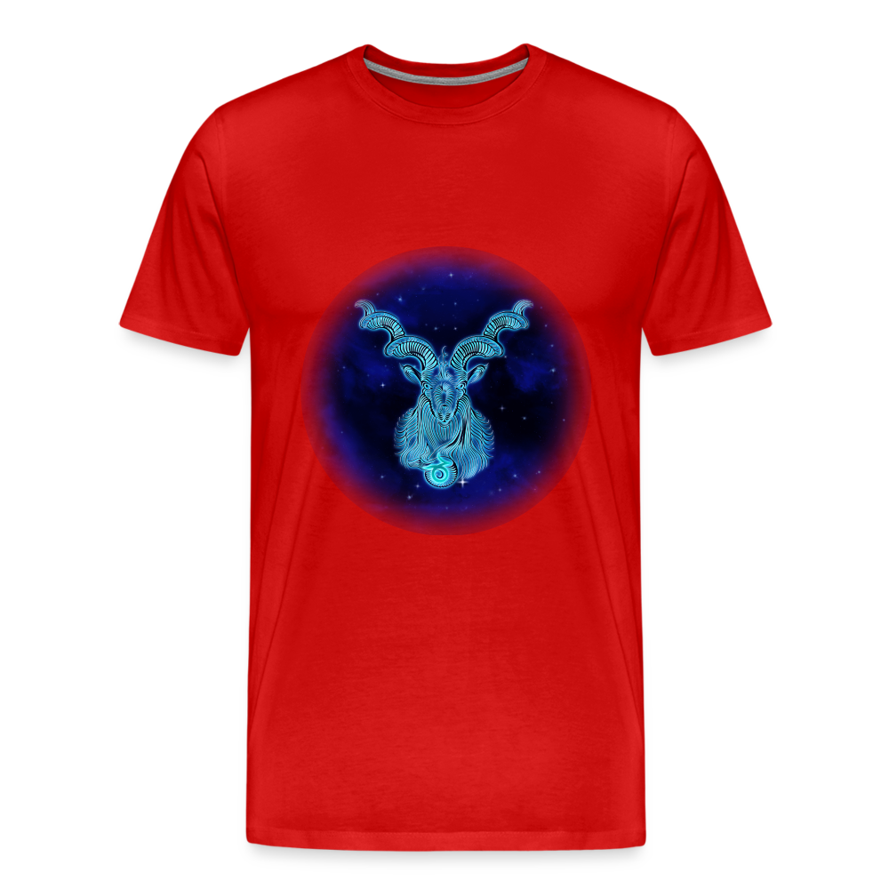 Men's Stellar Capricorn Premium T-Shirt - red