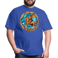 Thumbnail for Men's Mosaic Sagittarius Classic T-Shirt - royal blue