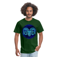 Thumbnail for Men's Stellar Aries Classic T-Shirt - forest green