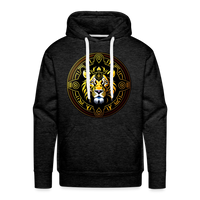 Thumbnail for Men’s Mythical Leo Premium Hoodie - charcoal grey