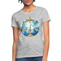 Thumbnail for Women's Mythical Libra T-Shirt - heather gray