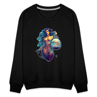 Thumbnail for Women’s Mythical Aquarius Premium Sweatshirt - black