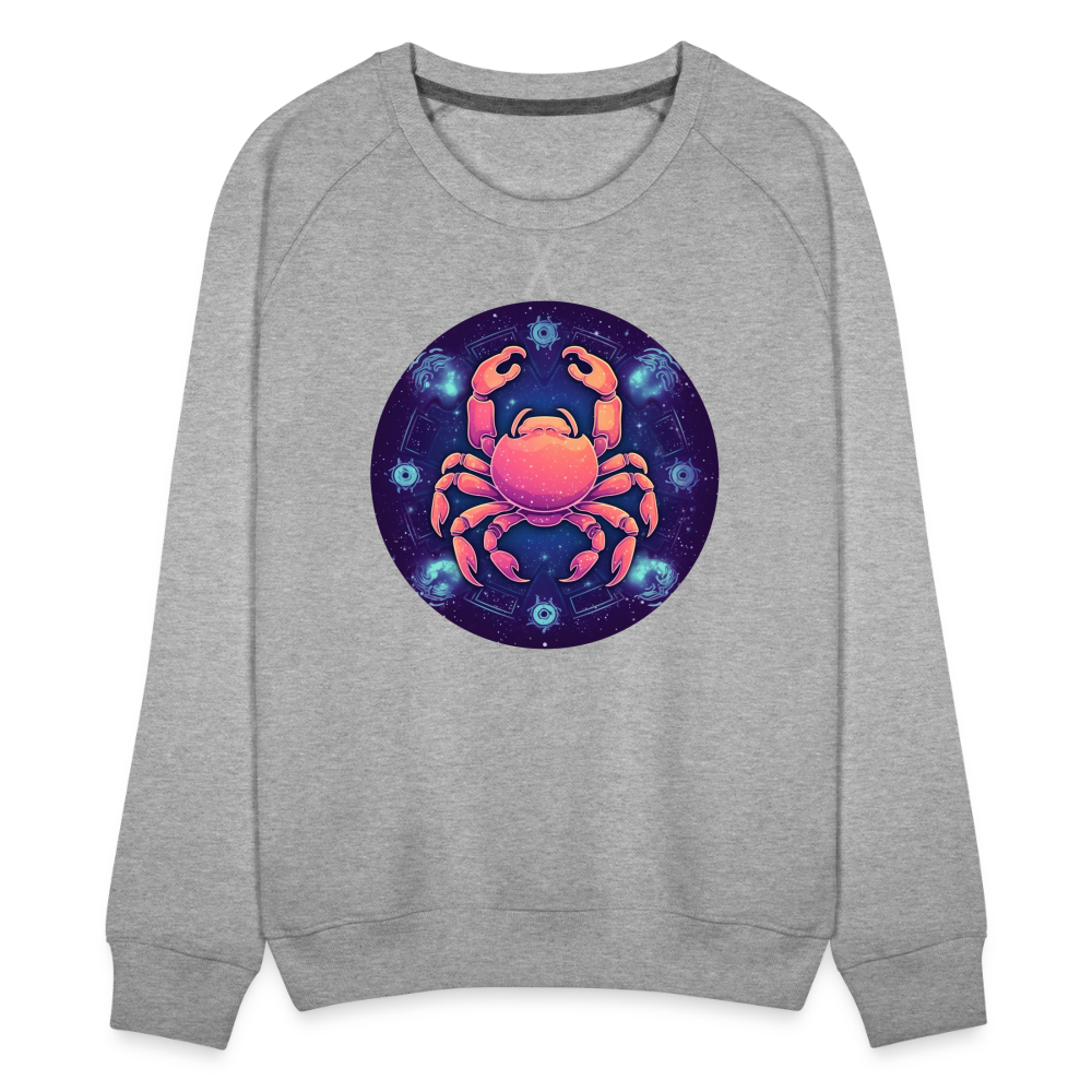 Women’s Magic Cancer Premium Sweatshirt - heather grey