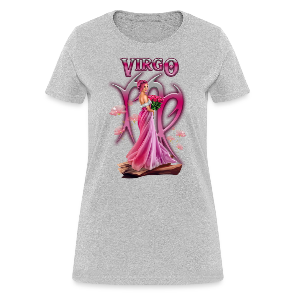 Astral Virgo Women's T-Shirt - heather gray