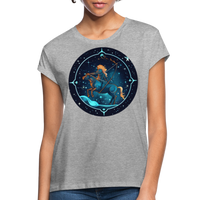 Thumbnail for Women's Magic Sagittarius Relaxed Fit T-Shirt - heather gray