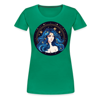 Thumbnail for Women’s Magic Virgo Premium T-Shirt - kelly green