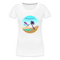 Thumbnail for Women's Dragonfly Oasis V.2 Premium T-Shirt - white