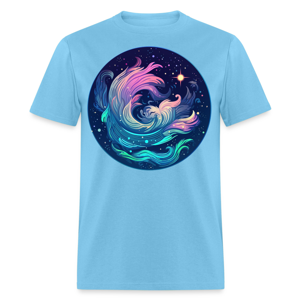 Men's Magic Aquarius Classic T-Shirt - aquatic blue