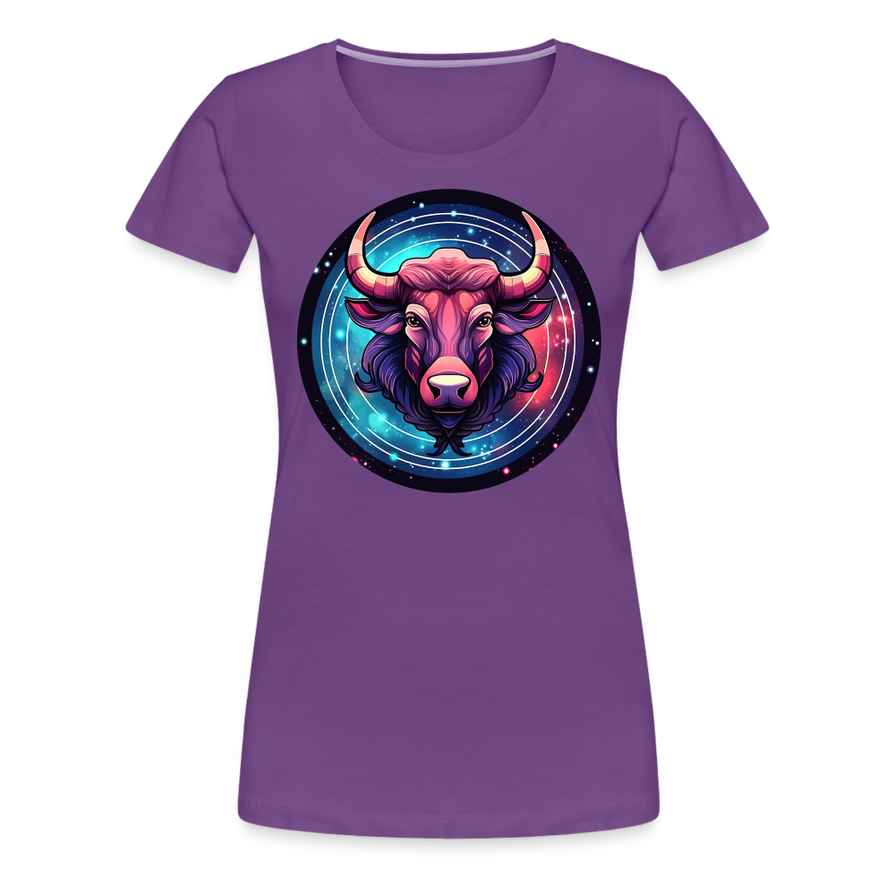 Women’s Mystic Taurus Premium T-Shirt - purple