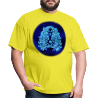 Thumbnail for Men's Stellar Virgo Classic T-Shirt - yellow