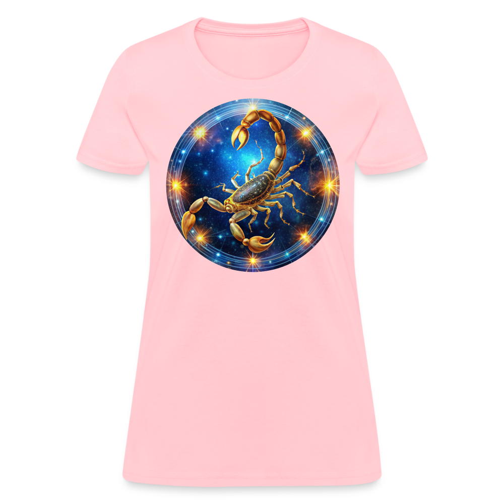 Women's Mystic Scorpio T-Shirt - pink