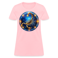 Thumbnail for Women's Mystic Scorpio T-Shirt - pink