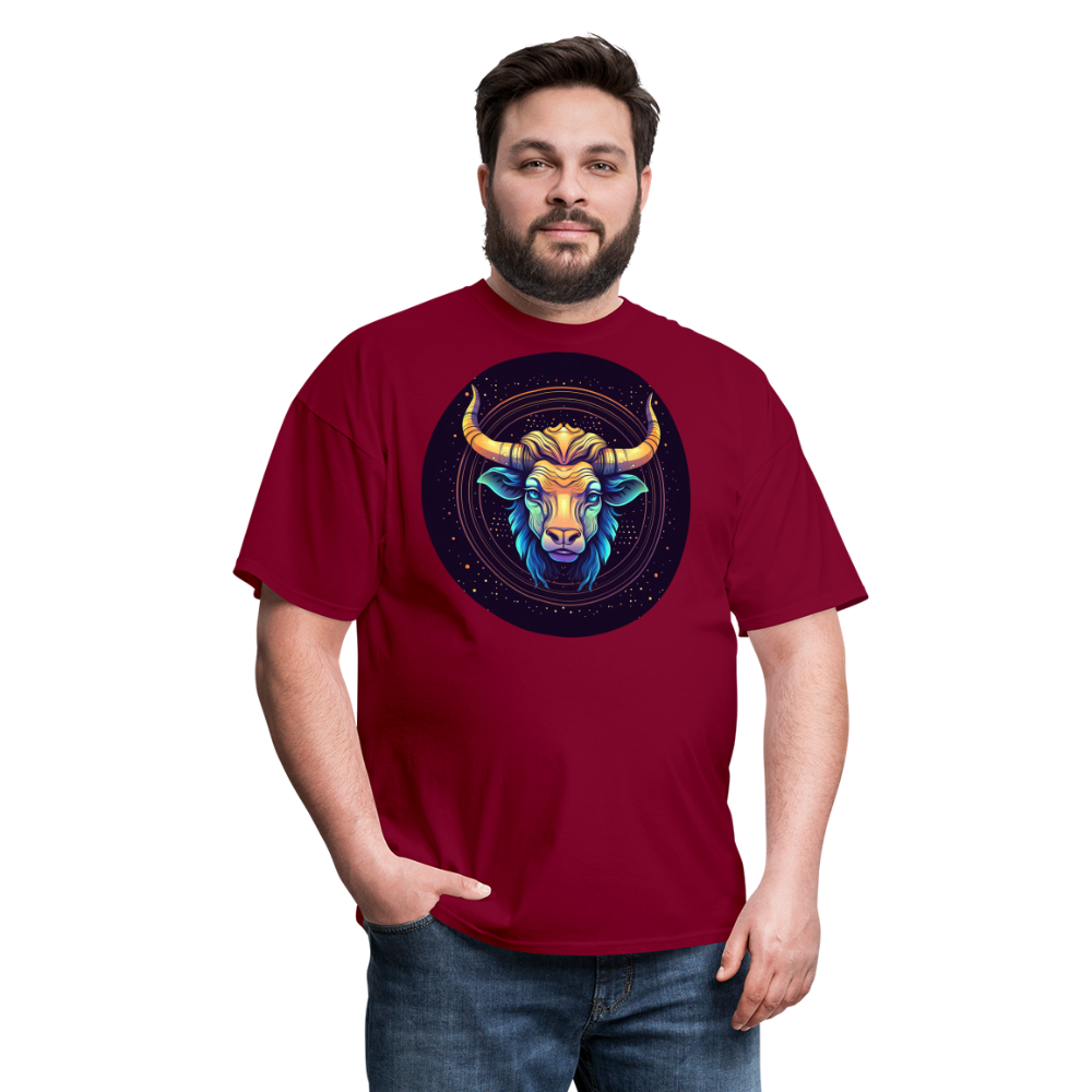 Men's Magic Taurus Classic T-Shirt - burgundy