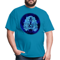 Thumbnail for Men's Stellar Virgo Classic T-Shirt - turquoise