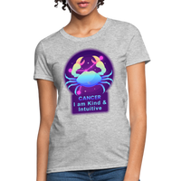 Thumbnail for Women's Neon Cancer T-Shirt - heather gray