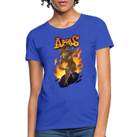 Thumbnail for Women's Aries Narihndrab T-Shirt - royal blue